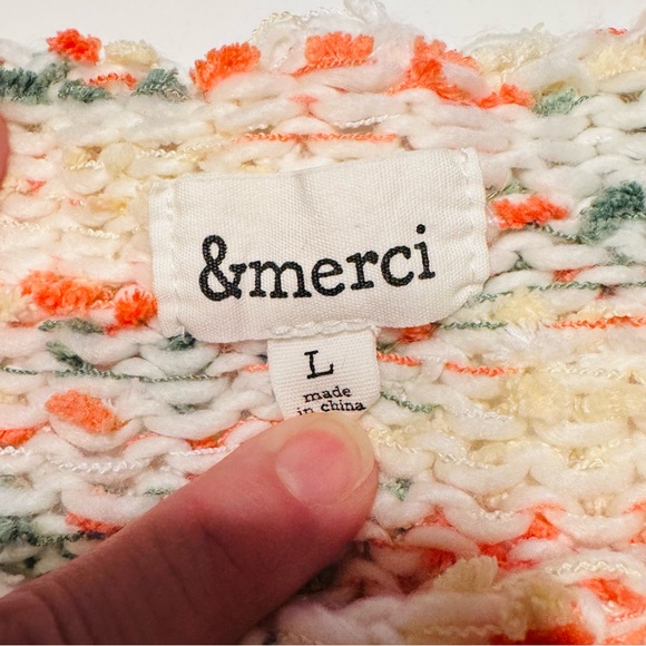 Colorful Striped Women's Sweater - Picture 3 of 6